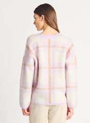 Colorful Plaid Sweater