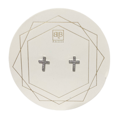 Cross Stud Earrings
