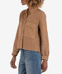 Zinnia Jacket with Patch Pockets