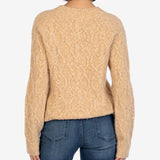 Eudora Cable Knit Pullover Sweater