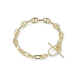 Elaine Toggle Link and Chain Bracelet