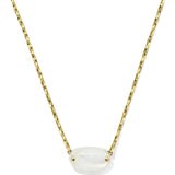 Elisa Riveted Pendant Necklace