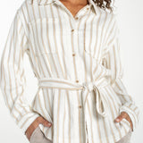 Belted Shacket