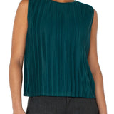 Sleeveless Crew Neck Knit Top