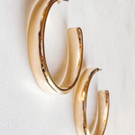 Thick Medium Hoop - The 308 Boutique