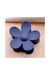 Matte Flower Claw Clip