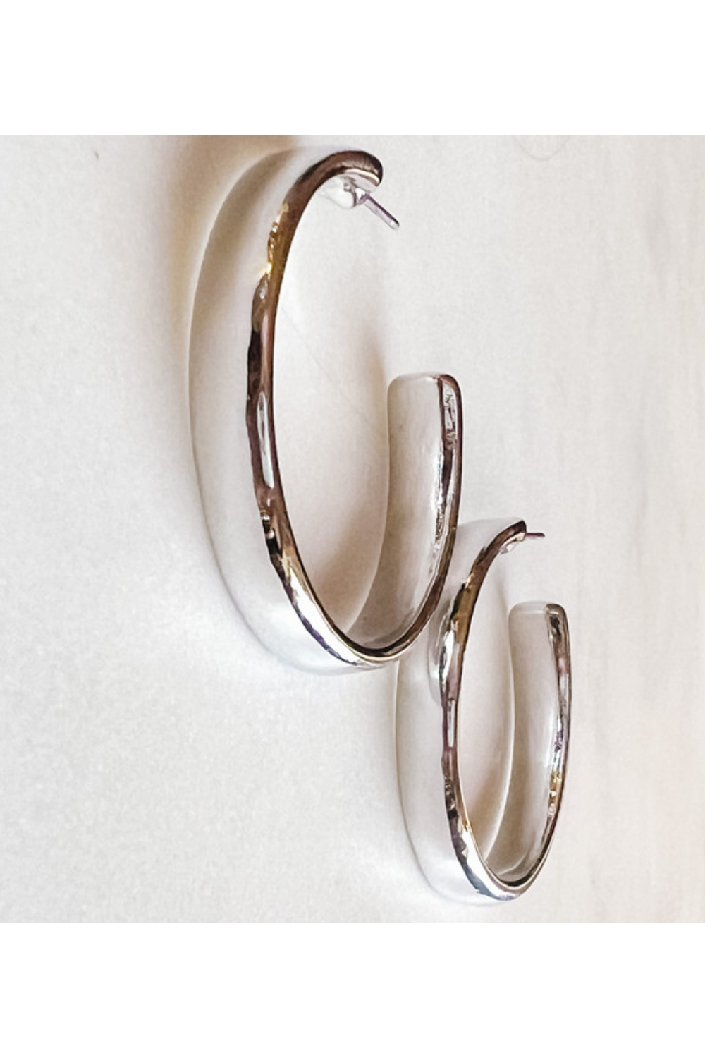 Thick Medium Hoop - The 308 Boutique