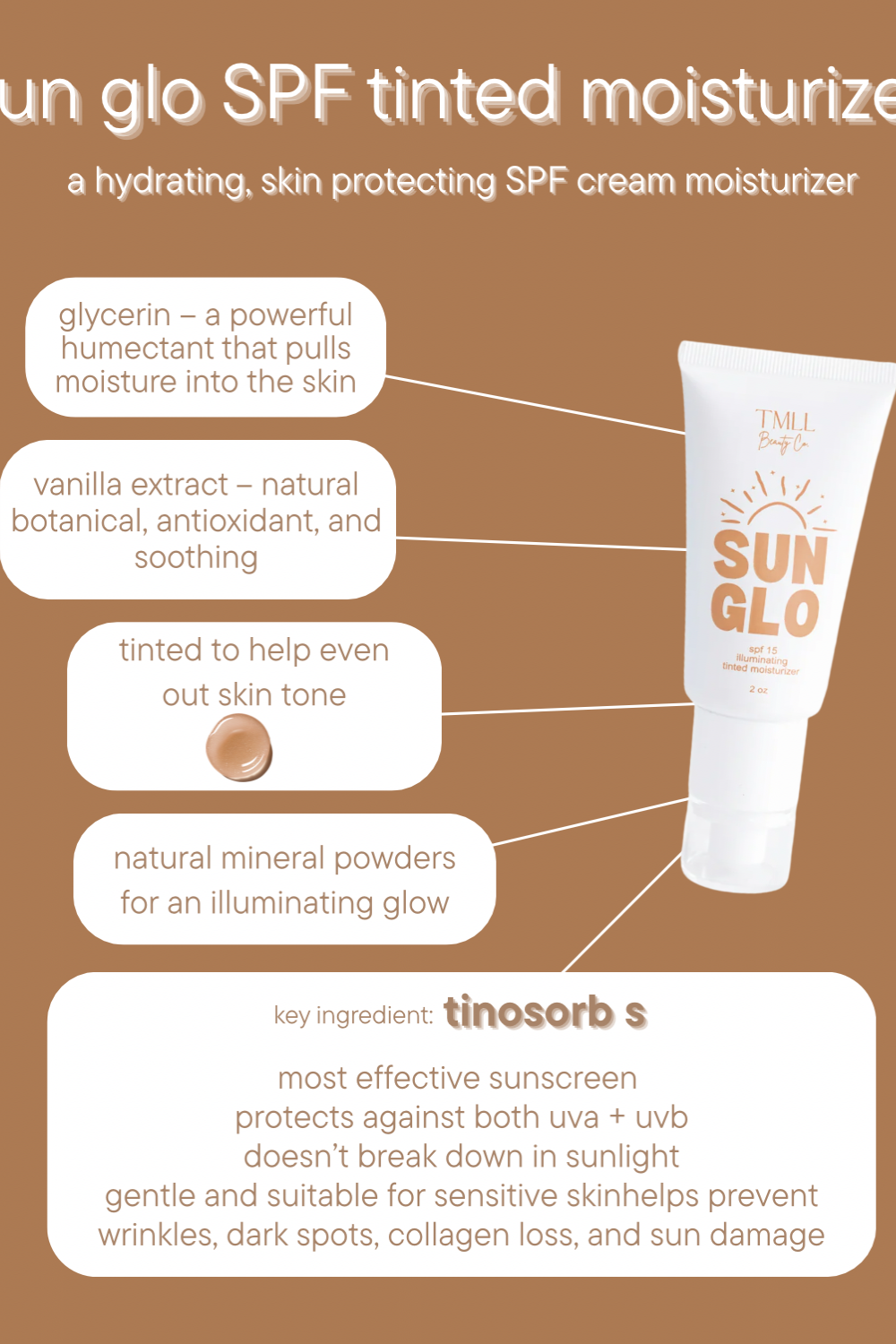 Sun Glo Moisturizers - The 308 Boutique