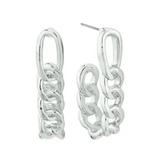 Chain Skinny Hoop Earring