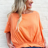 Fray Detail Boxy Top