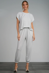 Cap Sleeve Comfy Jumpsuit