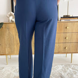 Hi-Rise Pleated Trouser 32" Ins