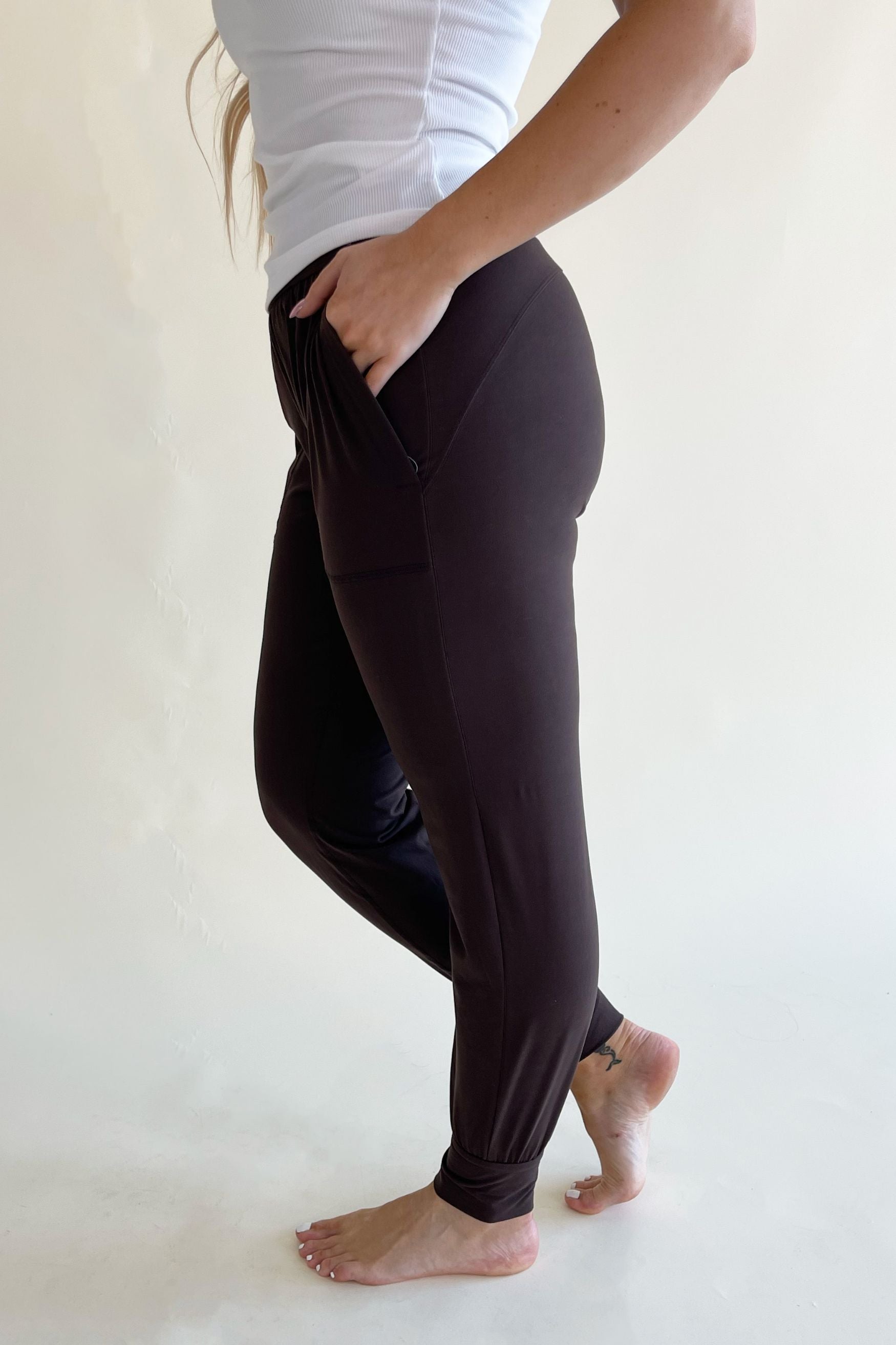 Butter High Waist Banded Jogger