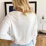 Rolled Boat Neck Light Sweater