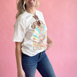 Groovy Country Concert Graphic Tee