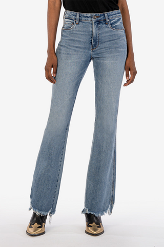 Ana High Rise Fab Ab Flare Hem