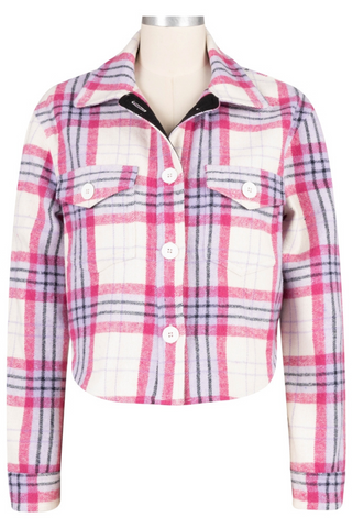 Lora Crop Shirt Jacket