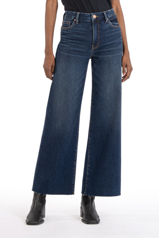 Meg High Rise Fab Ab Wide Leg