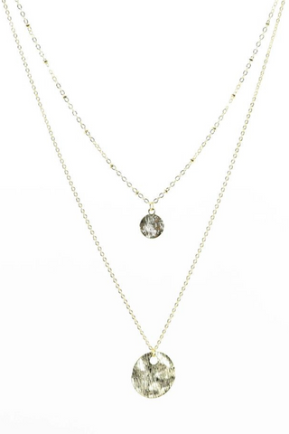 Short Dime Piece Necklace