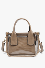 Top Handle Clear Bag- Set of 2
