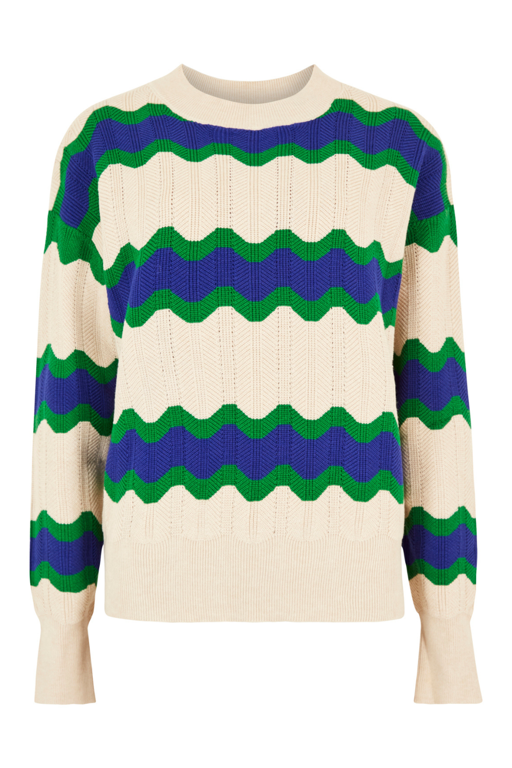 Wavy Lines Sweater