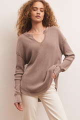 Driftwood Thermal Long Sleeve Top