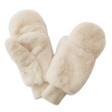 Faux Fur Pop-Top Mitten