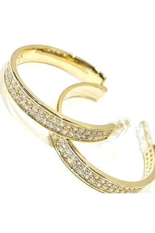 Say Girl Large Hoops