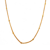 20" Beaded Chain Necklace
