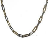 Flip It & Reverse It Paper Clip Chain Necklace