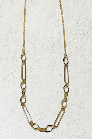 Multi Link Single Chain Necklace