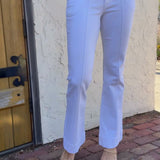 Stella High Rise Fab Ab Flare Front Pin Tuck