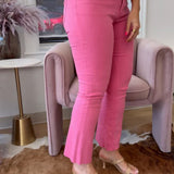 Kelsey High Rise Fab Ab Ankle Flare Inset Leg