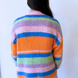 Multicolor Stripe Cardigan