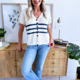 Striped Vest