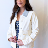 Denim Jacket with Front Pockets