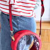 Lilibet Clear Circular Women's Crossbody Bag