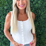 Lainey Pointelle Tank