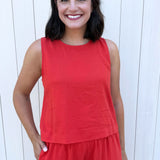 Sloan Linen Top