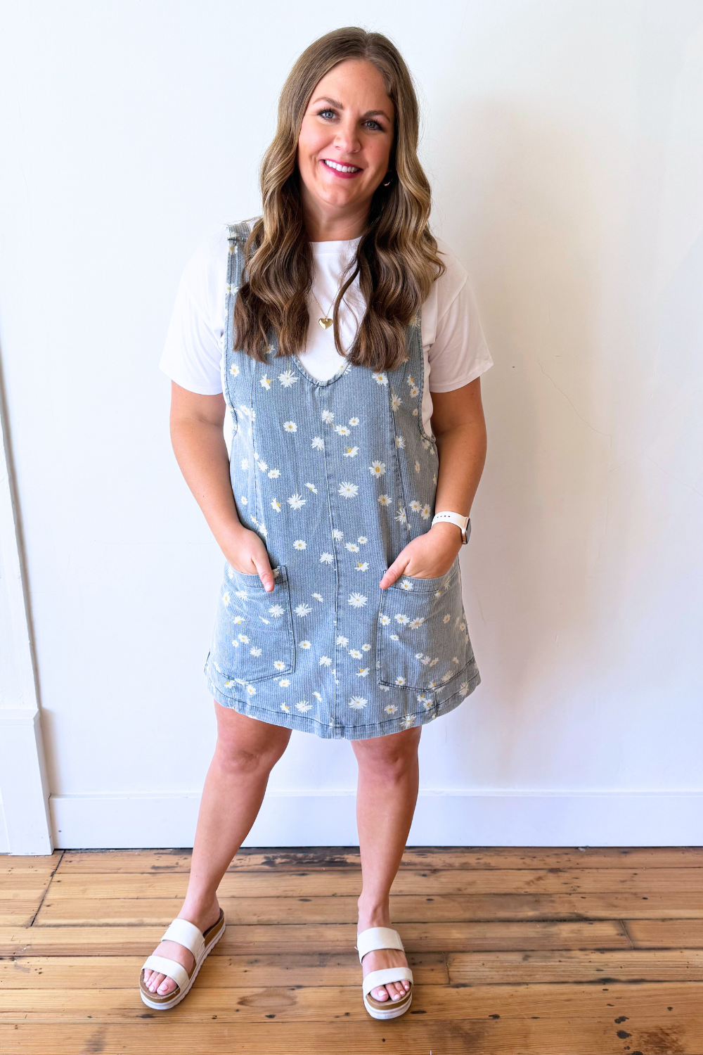 daisy denim dress The Daisy Denim Mini Dress