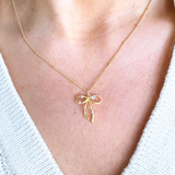 Rachel Bow Necklace