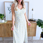 Faya Idra Ditsy Maxi Dress - The 308 Boutique