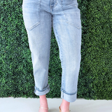 Marley Cropped Girlfriend Cuffed 28'/25' ins