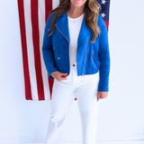 Soft Suede Architectural Moto Jacket