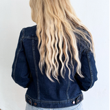 Tall Cuffed Selvedge Trucker Jacket