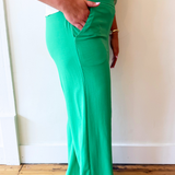 Woven Wide Leg Pants