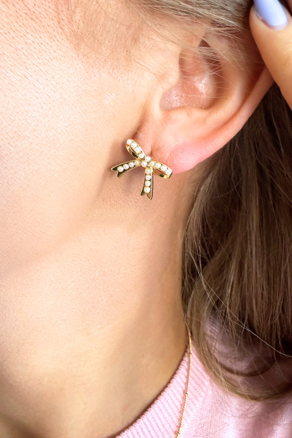Gale Bow Studs – The 308 Boutique