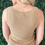 Textured Sleeveless Top