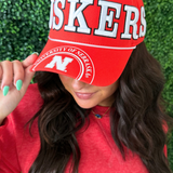 Nebraska Canvas Split Canvas Trucker Hat