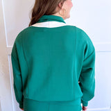 Modal Scuba Striping Zip Up Jacket